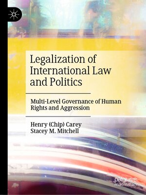 cover image of Legalization of International Law and Politics